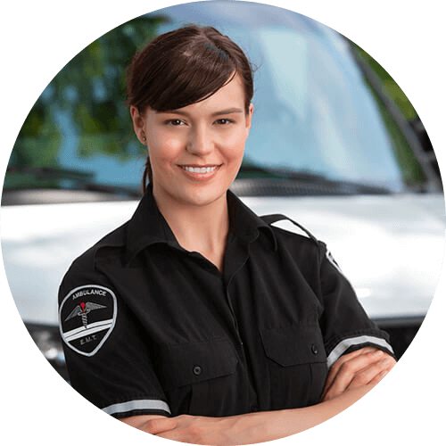 Smiling Paramedic Woman